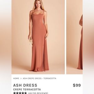 Birdy Grey Ash Crepe in Terracotta